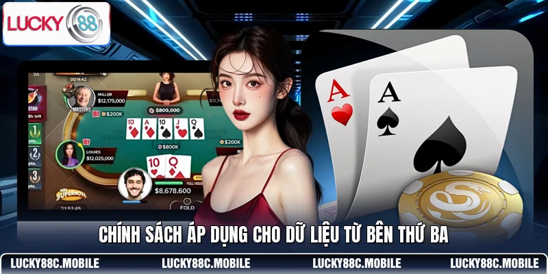 Chính sách áp dụng cho dữ liệu từ bên thứ ba