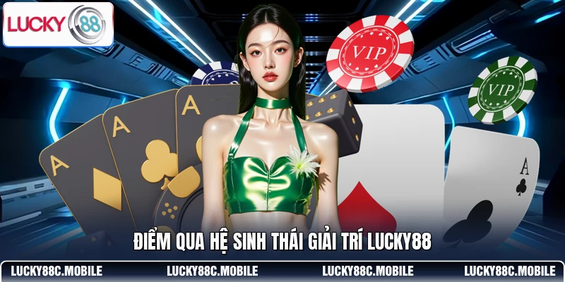 Điểm qua hệ sinh thái giải trí LUCKY88