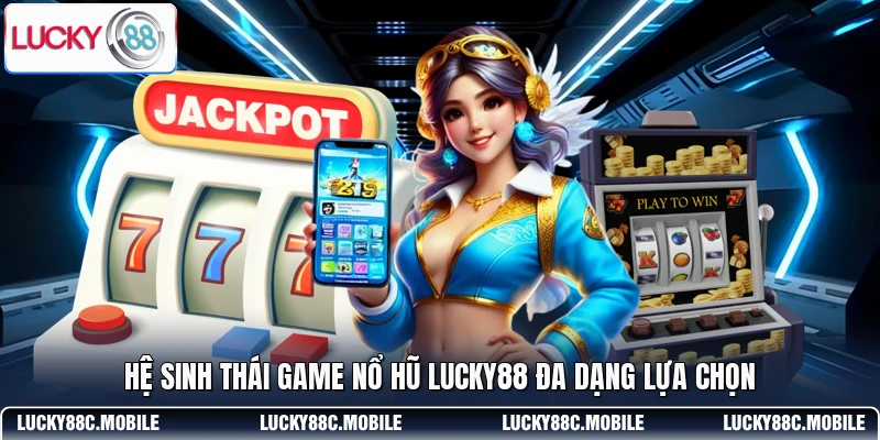 Hệ sinh thái game nổ hũ LUCKY88 đa dạng lựa chọn
