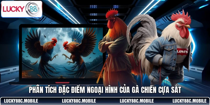 Phân tích đặc điểm ngoại hình của gà chiến cựa sắt